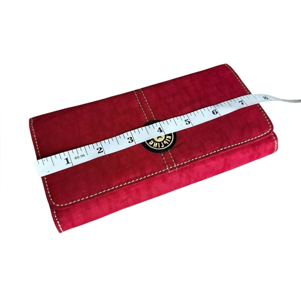 Kipling Vtg Red Wallet - Picture 7 of 10